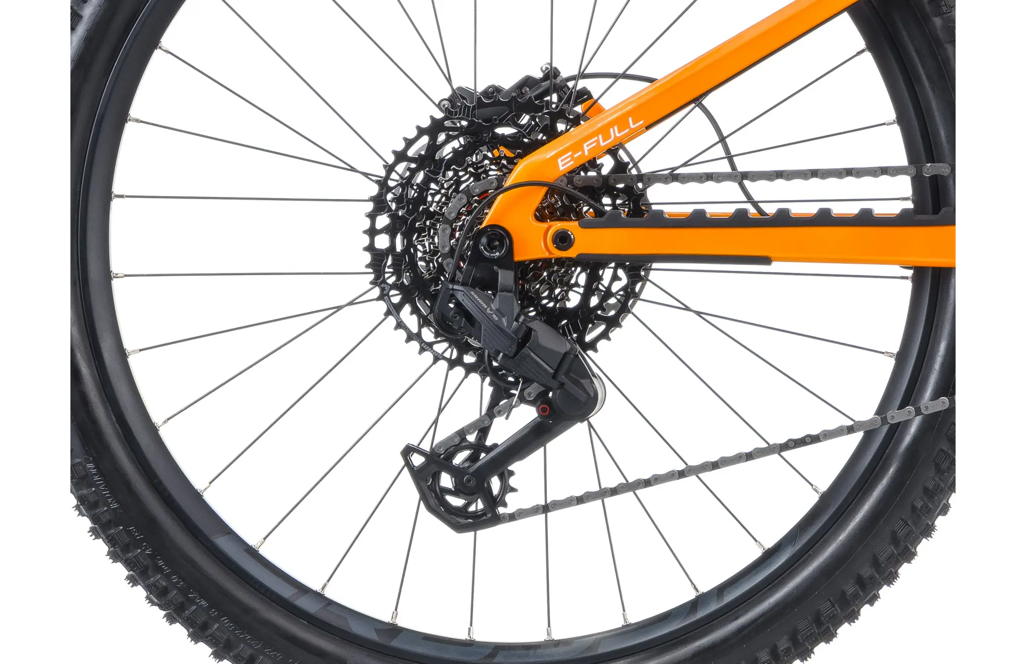 Napęd SRAM 70 T-Type Eagle w Crussis e-Full AX CARB 9.12